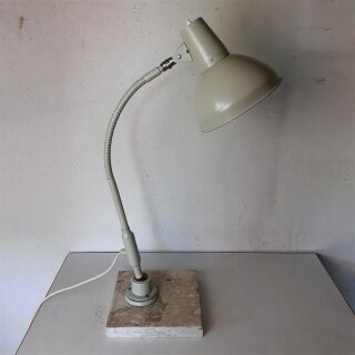 alte SIS Werkstattlampe Tischleuchte Lampe Bauhaus
