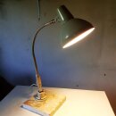 alte SIS Werkstattlampe Tischleuchte Lampe Bauhaus