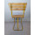 Stahlrohrstuhl Gartenstuhl gelb Industriedesign Bauhaus